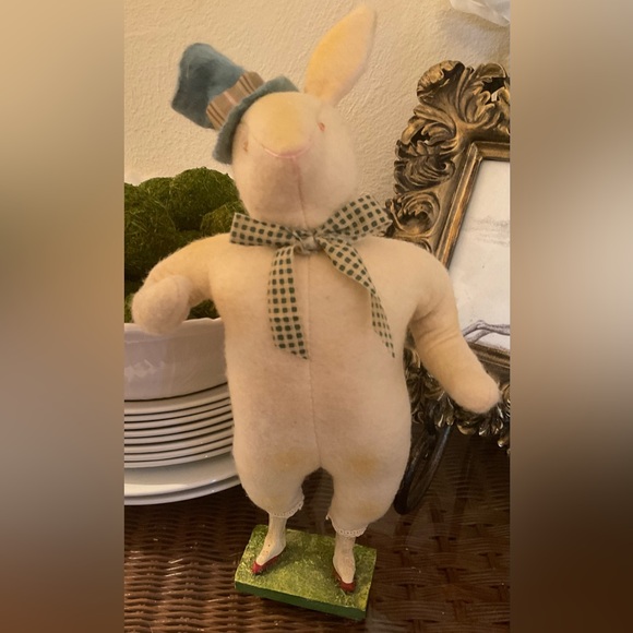 Vintage Felted Wool Rabbit - Picture 9 of 9